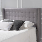 Christopher Knight Home® Upholstered Full/Queen Headboard for Stylish Bedroom Upgrade with Modern Design