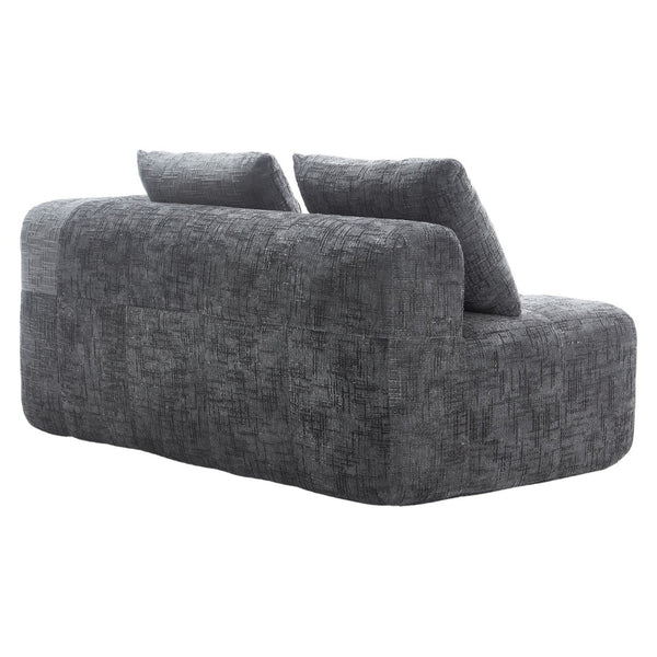 English Elm United Chenille Loveseat Sofa - Cozy Minimalist Modular Sleeper For Small Spaces & Modern Living W1568P255144-GIGA