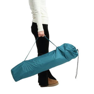 English Elm Steel Framed Hammock Style Folding Camping Chair Breathable Fabric Reclining Outdoor Seat Blue W640P147220
