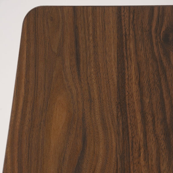 English Elm Narrow Mid-Century Bookcase in Brown – Tall Engineered Wood Shelf with Two Full-Extension File Drawers, Space-Saving 70.4" Height for Home Office and Living Room B356P402740