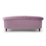 English Elm La Rosa Victorian Chesterfield Tufted Sofa, Lavender Velvet