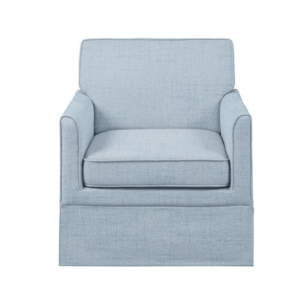 English Elm Slipcover Accent Armchair Tailored Track Arm Design for Living Room or Reading Nook B035P265950