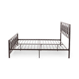 Christopher Knight Home® - Noble House - Claudia Modern Iron King Bed Frame