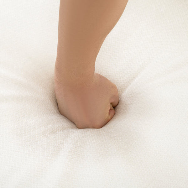 English Elm Modern 6-Piece Modular Sectional Sofa with Chenille Comfort, Cylindrical Support, Hidden Storage & Easy Assembly White W714S01045