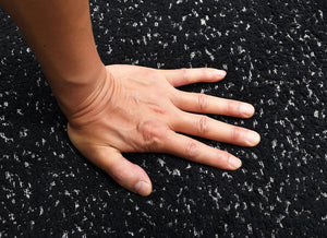 English Elm Black Accent Chair Armless Modern Angled Silhouette with Tapered Wood Legs and Foam Comfort Black 38 L x 37 W x 29 H B2741P401982