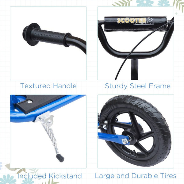 English Elm Qaba Toddler Steel Frame Tricycle with Bell Eva Wheels Ergonomic Seat Indoor Outdoor W2225P217076