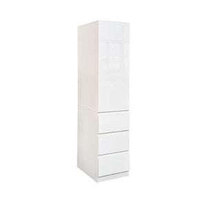 English Elm Kitchen Pantry Cabinet with Drawers Shelves Melamine Finish Tall Narrow Storage W331P412365