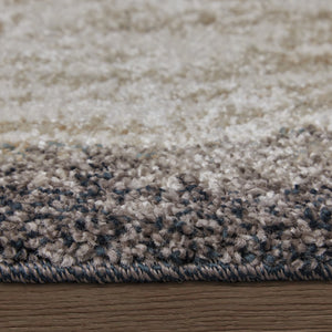 Feizy Rugs Skyview Abstract Gradient Rug - Plush Polypropylene Machine-made Piece With Mineral Colors & Texture Gray,Ivory,Taupe Polypropylene Skv39qafivygryf10