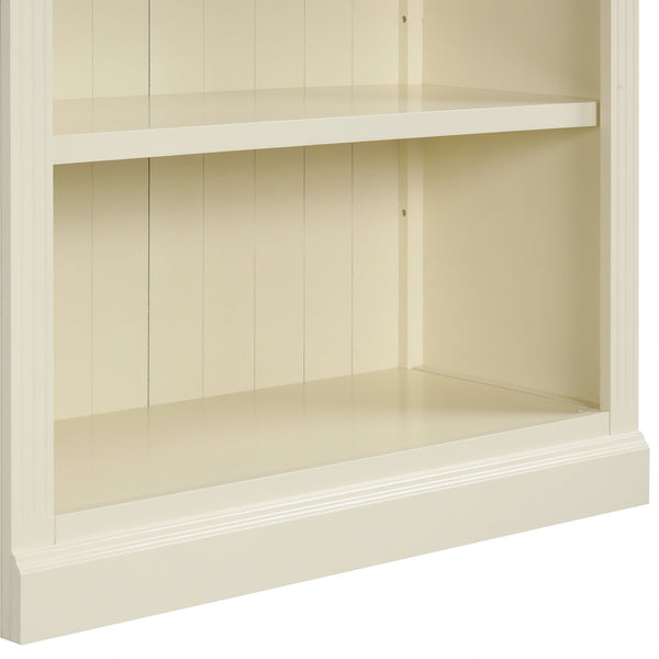 English Elm 83" 5-Tier Bookcase Suite with LED Light Strip, Adjustable Shelves, Cable Management & Solid Wood Frame Beige+yellow N751S246920A