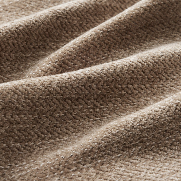 English Elm Modular U-Shaped Sectional Couch With Ottoman, Soft Camel Chenille, Ergonomic Design, Easy Install W714S01379