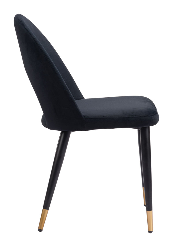 Menlo Dining Chair - Set of 2 Black 109873 Zuo Modern