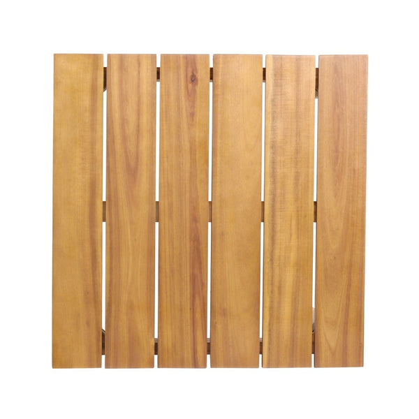English Elm Rustic Acacia Wood Rope Woven Chair and Slat Table Set for Patio Comfort N769P326314T_70151.00