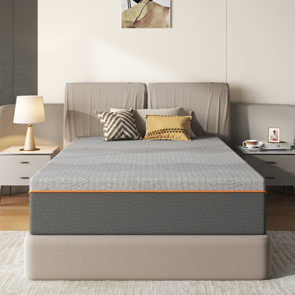 English Elm Twin 10 Inch Memory Foam Mattress Fiberglass Free Cooling Certified Safe Sleep W2889P423151