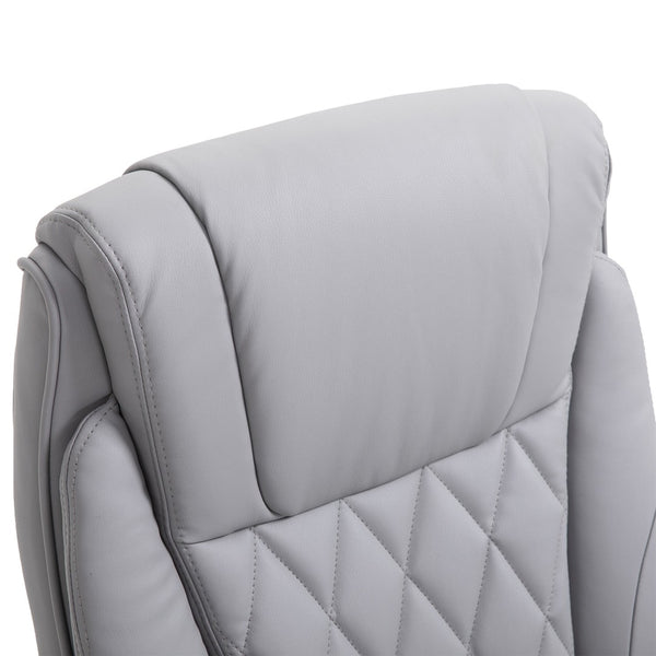 English Elm Vinsetto High Back Ergonomic Swivel Office Chair With Flip-Up Arms For Ultimate Comfort & Style W2225P217483-GIGA