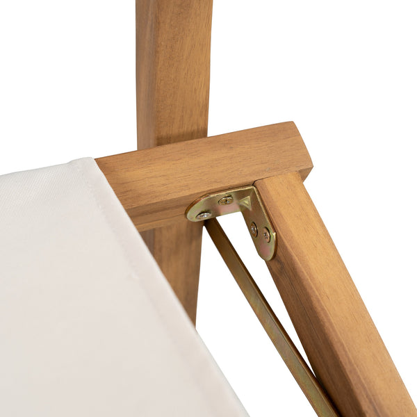 English Elm Christopher Knight Home® - Outdoor Rope Woven Acacia Dining Chair Set with Breathable Backrest and Durable Weather‑Resistant Wood Light Teak 44.25 L x 24.5 W x 10.5 H N776P247429L