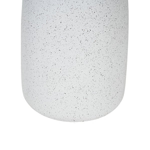 English Elm Tess Mgo Marble Finish Outdoor Umbrella Base and Patio Side Table Weatherproof N775P362748W
