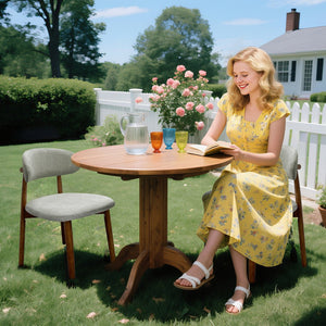 English Elm Laurel Green Flannelette Dining Chairs Set Of 2 - Ergonomic Design, Walnut Legs, Versatile Style T3967P386697