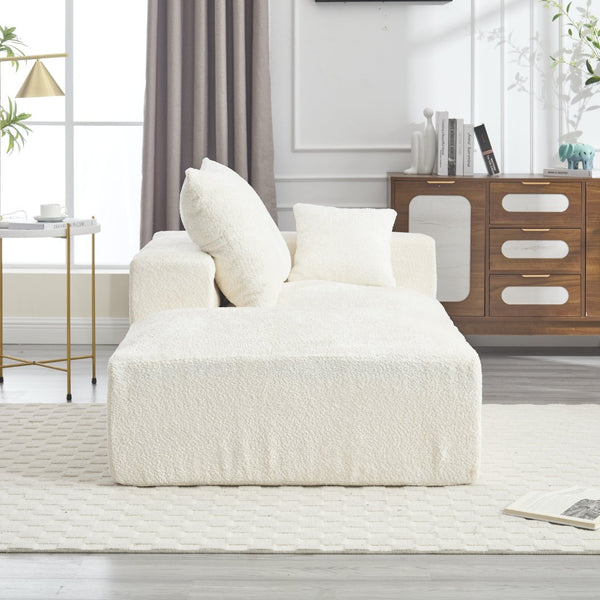 English Elm United Memory Foam 2-Seater Couch - Easy Transport, No Assembly, Deep Seat Chenille Sofa For Small Spaces W1568P222611-GIGA