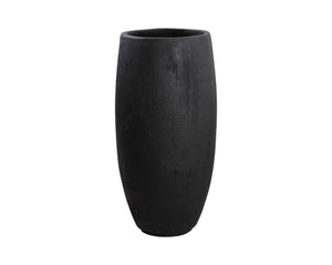 Sunpan Coleus Planter - Stylish Round Design in Durable Concrete, Perfect for Indoor & Outdoor Spaces Tall - 33.75W x 20.25D x 40H