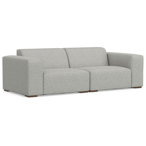 English Elm Rex 2-Seater Loveseat Sofa - Modern Eco-Friendly Design, Supportive Comfort, Easy-Care Fabric, Durable B136P199224-GIGA