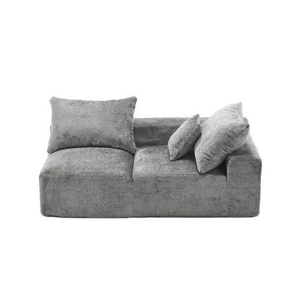 English Elm United Two-Person Sofa - Soft Chenille Upholstery, Versatile Comfort For Lounging & Work Spaces W1568P222615-GIGA