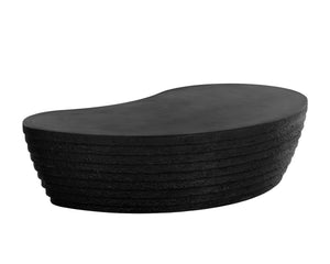Sunpan Mojave Coffee Table - Stylish Concrete Design with Unique Textures for Indoor and Outdoor Spaces
