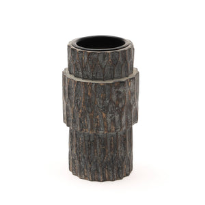 English Elm Decorative Wooden Centerpiece Candle Holder – Elegant Handcrafted Design For Warm Home Ambiance B346P336801
