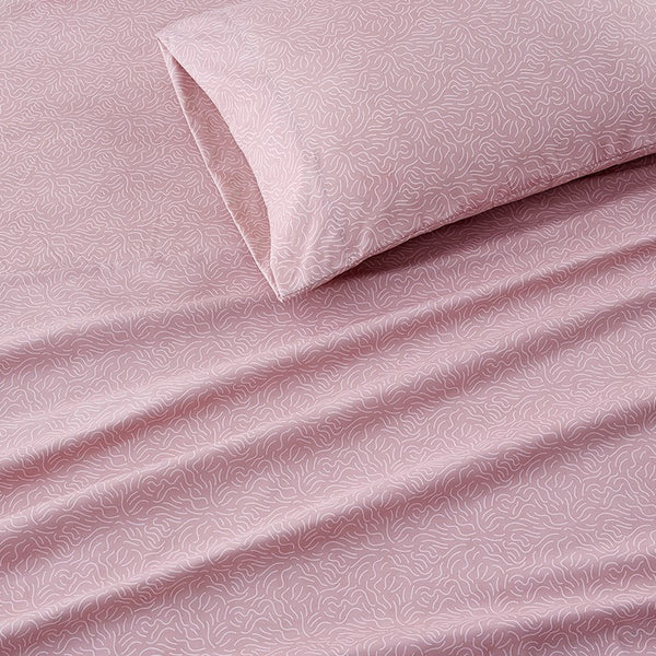 English Elm 4PCS Queen Sheet Set - 100% Polyester Microfiber, Ultra-Soft Wrinkle-Resistant Bedding with 2 Pillowcases B035P341182