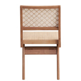 English Elm Beige and Natural Side Chair (Set Of 2)