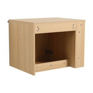 English Elm 24" Oak Bathroom Vanity Sink Cabinet - Modern Design, Soft-Close Doors, Great Storage For Small Spaces W1972P204940