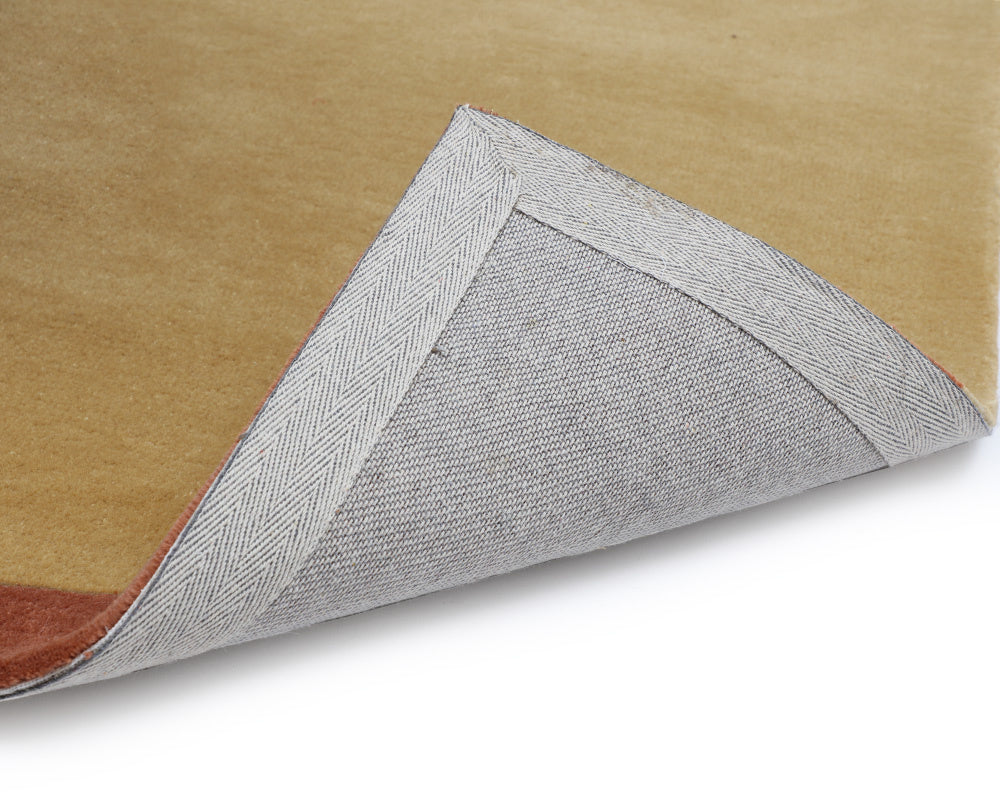 Sunpan Dusk Geometric Hand-Tufted Rug - Artisan Crafted from Wool and Cotton for Unique Retro Style 6' X 9'