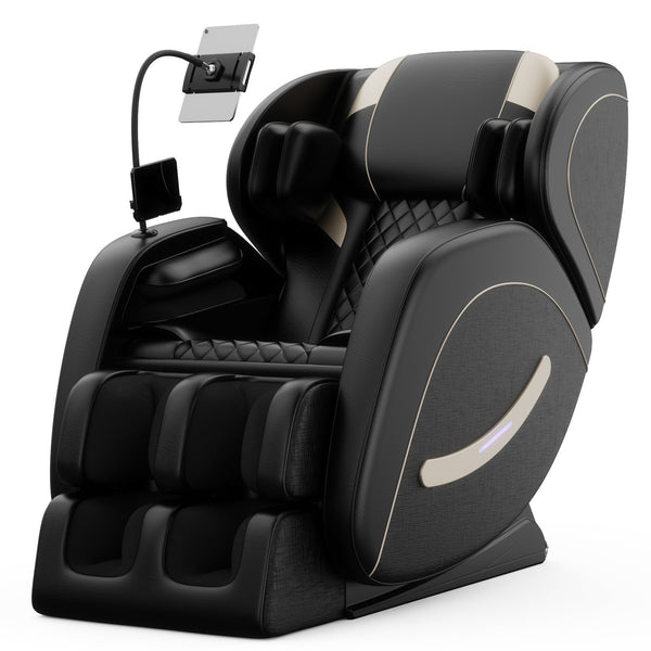 English Elm Massage Chair Recliner For Ultimate Relaxation - Zero Gravity, Full Body Air Pressure Therapy W1875P224671