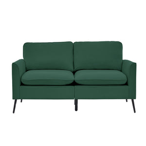 English Elm Ts Cat Paw Faux Leather Accent Chair Nordic Retro Single Seat for Bedroom Lounge Green W2311P457723