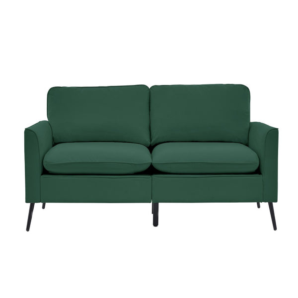English Elm Ts Cat Paw Faux Leather Accent Chair Nordic Retro Single Seat for Bedroom Lounge Green W2311P457723