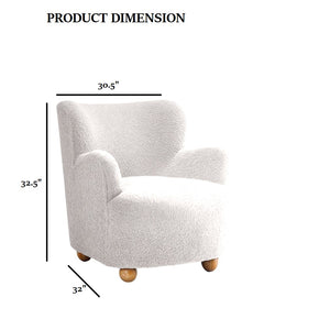 English Elm Contemporary Swivel Chair with Curved Backrest and Metal Legs, Blue Fabric, Contrast Welt Accent White 31 L x 33 W x 33 H B2741P391215