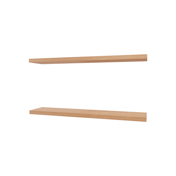 English Elm Greer Floating Shelf Set Of 2 In Pine Melamine - Modern Minimalist Design For Stylish Storage B128P245005