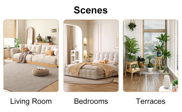 English Elm A natural deep red wooden coffee table with rattan accents, sleek modern design and easy 10-15min assembly W1512P363031