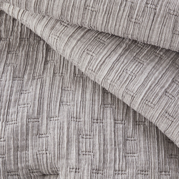 JLA Home Chapel Hill - Oversized Chapel Hill Arlo Comforter Set — breathable cotton-rich shell, plush hypoallergenic loft, modern stitched design 96 L x 110 W x 1.5H CH10-012