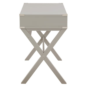 OSP Home Furnishings Wellington 46" Desk with Power Grey