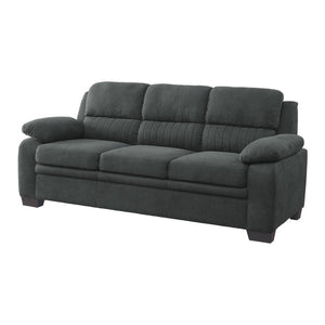 English Elm Hugh Channel Tufted Sofa Seats Three with Pocket Coil Cushions for Living Room B056P416893
