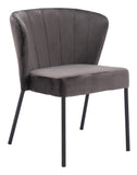 Aimee Dining Chair - Set of 2 Gray 109679 Zuo Modern