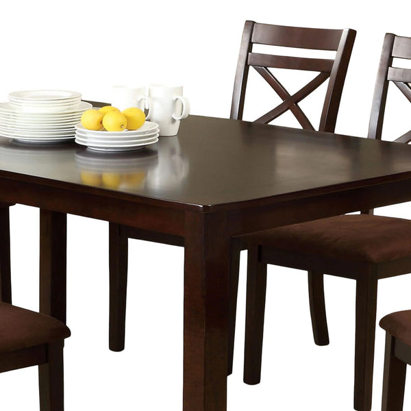 English Elm Transitional Counter Height 3pc Dining Set with USB Charging, Storage Shelves & Padded Seats Espresso 64 L x 41 W x 12 H B2741P384495