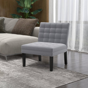 English Elm Heng velvet casual sofa with chic pull-point design, solid wood legs, roomy seating for comfort and style Grey W212P224956