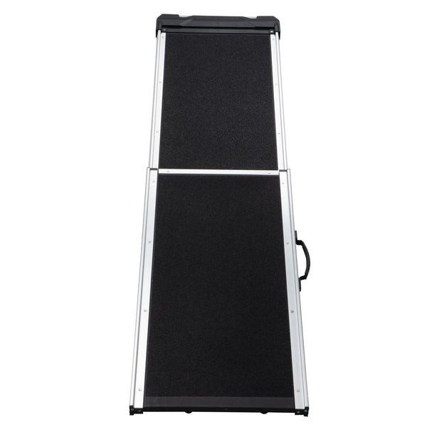 English Elm Foldable Aluminum Pet Ramp with Traction Mat and Pvc Grip for Cars Beds Couches W2181P228649