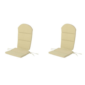English Elm Christopher Knight Home® - Chair Cushion, Khaki Adirondack Style, Water-Resistant Fabric, Tailored Comfort For Outdoor Seating N769P577024K