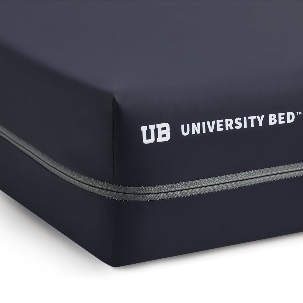 English Elm 10" University Bed Mattress Encasement Protector Twin XL Navy - Breathable Antimicrobial Durable Polyurethane Defense_x000F_ B350P394845
