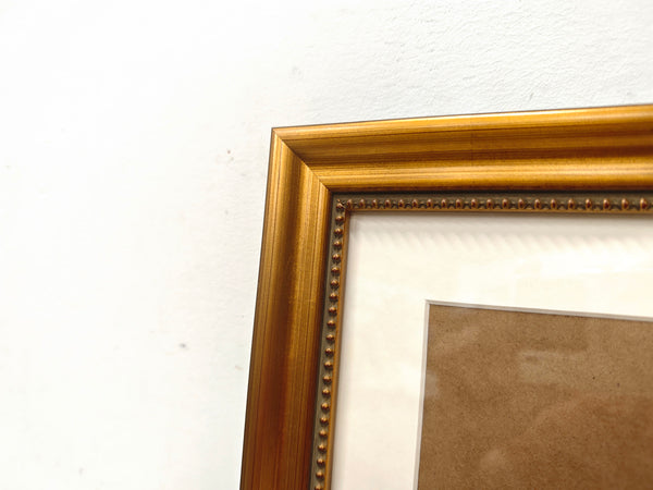 English Elm 18x24 Solid Wood Picture Frame with Replaceable Canvas, Acrylic Glass, Sturdy Backboard for Elegant Wall Decor Gold T3976P383244