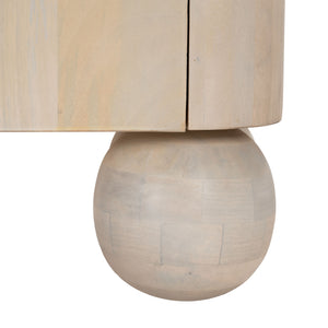 Kuti Entertainment Stand Natural 110246 Zuo Modern