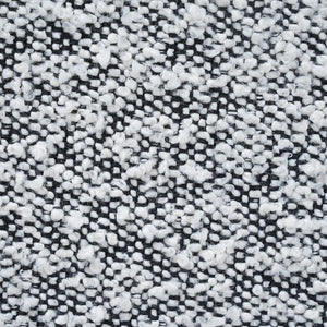 English Elm Square Woven Loop Yarn Ottoman Textural Upholstered Footrest for Modern Living Rooms N769P350123B