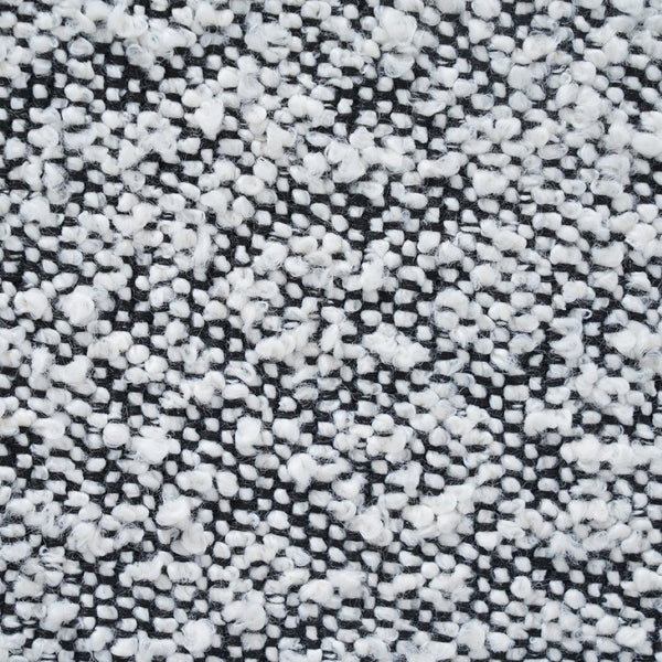 English Elm Square Woven Loop Yarn Ottoman Textural Upholstered Footrest for Modern Living Rooms N769P350123B